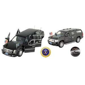    1/43rd Scale 2009 Presidential Motorcade Set of 2 Toys & Games