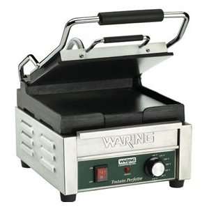 Waring Panini Grill Press   Perfetto   Smooth Top and Bottom   9.25 x 