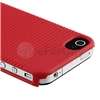 Red Swivel Holster w/ Stand Hard Slide Case+PRIVACY FILTER for iPhone 
