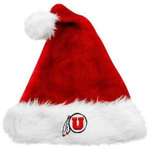 Top of the World Utah Utes Red Santa Claus Hat