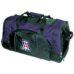 Arizona Wildcats Duffel Travel Bag   NCAA College 