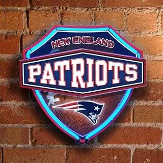    New England Patriots NFL Neon Shield Wall Lamp