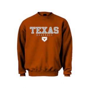 Texas Longhorns Orange Squeeze Play Crewneck Sweatshirt  