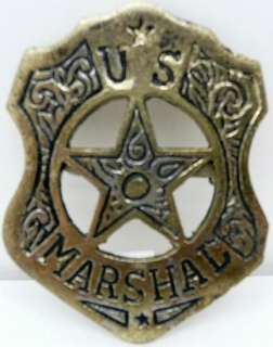 US Marshall Badge old west police Cowboy Badges 7  