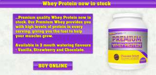 2lb Whey Protein now in stock