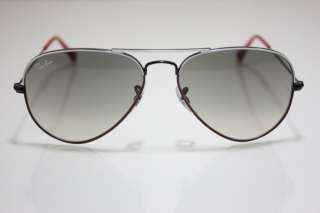 Rayban 3025 070/32 Red White Aviator Sunglasses 55mm  