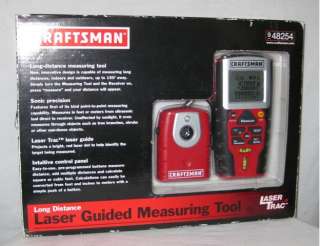 CRAFTSMAN Long Distance Laser Guided Measuring Tool NEW  
