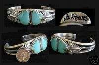 Gary Reeves Turquoise Mountain Turquoise Bracelet (b)  