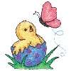 Brother/Babylock PES Embroidery Machine Card EASTER  