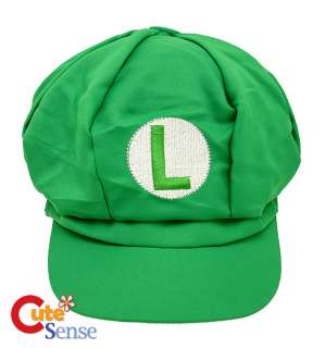 Nintendo Super Mario Luigi Custume Hat Cosplay Cap Cotton 1