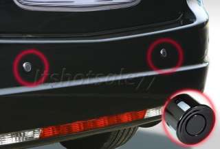 Car Parking Reverse 4 Sensors Backup Radar Rear System  