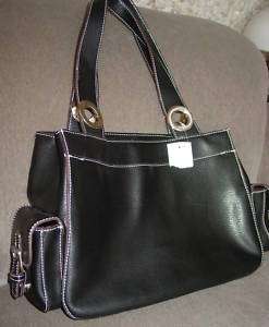 Emille M. Ladies Purse/Tote/Handbag NWT Black NWT  