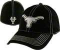 Texas Longhorns Black Shortstop Flex Hat
