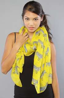 Accessories Boutique The Animal Instinct Scarf in Yellow  Karmaloop 