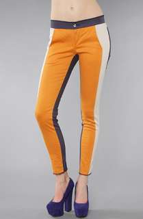 Washborn The Colorblock Skinny Jean in Orange Multi  Karmaloop 