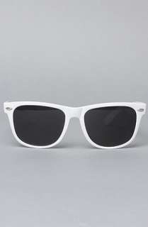 All Day The 55mm Wayfarer Sunglasses in White  Karmaloop   Global 