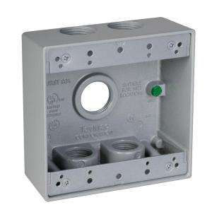   Gang 5 Hole Rectangle Electrical Box DB575S 