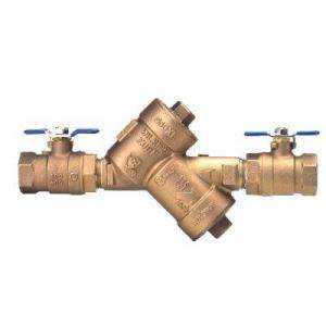 in. Cast Bronze and Brass Double Check Valve 34 950XL at The Home 