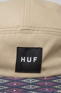 HUF The Hex Diamond Volley Cap in Khaki  Karmaloop   Global 