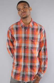 Burton The Cascade Buttondown Shirt in Orangemen  Karmaloop 