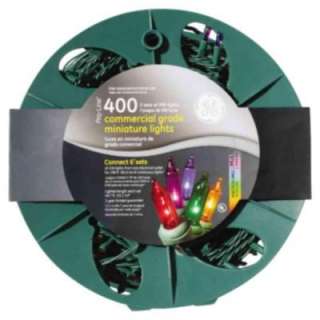 GE 400 Light Pro Line Connect 6 Multi Color Mini Light With Reel 