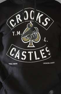 Crooks and Castles The Airgun Spades Hoody in Black  Karmaloop 