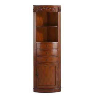   Corner Linen Cabinet in Antique Cherry 4813300120 