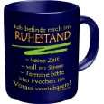 Shirt Zauber Fun Tasse   Ruhestand von Rahmenlos