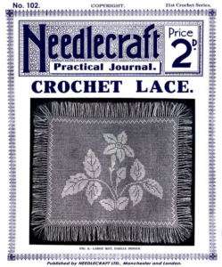 Needlecraft Journal #102 c.1912 Vintage Crochet Lace  
