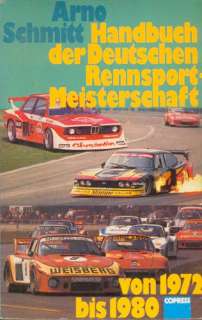 Schmitt / Handbuch der Deutschen Rennsport Meisterschaft 1972 1980