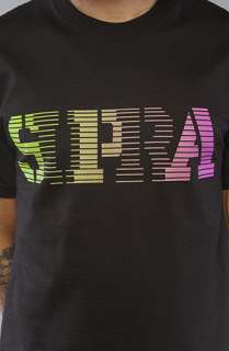 SUPRA The Streak 2 Tee in Black Purple  Karmaloop   Global 