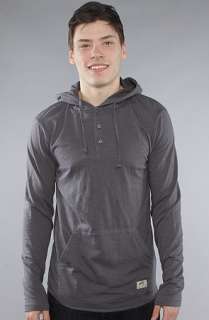 Vans The Occulta Henley Hoody in Gravel  Karmaloop   Global 