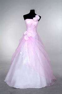 Sunning Pink Wedding Ball Prom Gown Size4 6 8 10 12  24  
