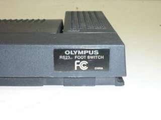 Olympus RS23 RS 23 USB Dictation Machine Foot Pedal  