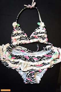 KIDS Girl Floatimini Ruffle Swimwear bikini SET Age 7 ~ 8 $95  