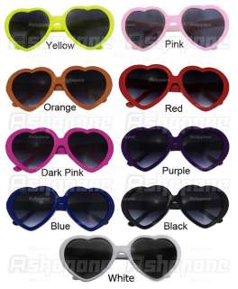 New Fashion Funny Heart Shape Sunglasses for Party  