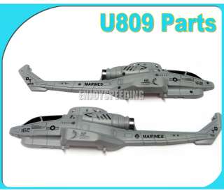 U809 1 Fuselage and Bodies for U809 U809A RC Mini Helicopter  