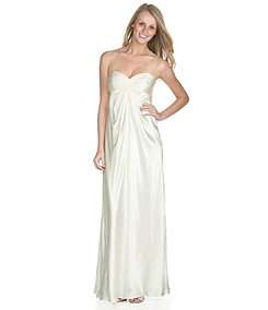 Laundry by Shelli Segal Strapless Charmeuse Gown $177.00