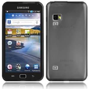Gel Tasche Hülle für Samsung Galaxy S Wifi 5.0 / Grey & Screen 