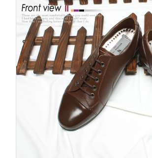 Metro brown Mens Dress shoes luxury dandy Leather  