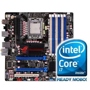 ASUS Rampage II GENE Motherboard   Intel X58, LGA 1366, µATX, Audio 