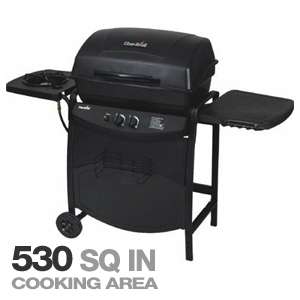Char Broil 463720110 Grill with Sideburner   2 Burners, 530 Total 