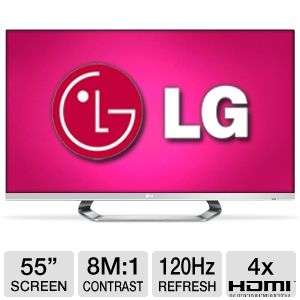 LG 55LM6700 55 Class LED 3D HDTV   1080p, 1920 x 1080, 169, 120Hz 