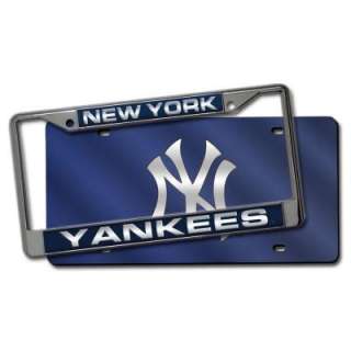 MLB New York Yankees Team Plate Frame and Acrylic Decals 151206 at The 