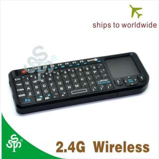 USA  2.4GHz Wireless Mini PC Keyboard Touchpad Remote 