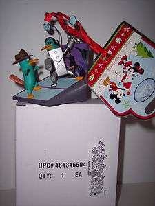 PHINEAS AND FERB ACROSS THE 2ND DIMENSION CHRISTMAS ORNAMENT NEW FREE 