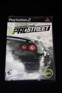NEW  Need for Speed PRO STREET BLACK LABEL RELEASE PS2 