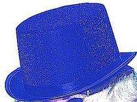 Costumes All That Jazz Costume Top Hat White Glitter  