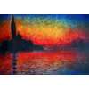 Claude Monet   Crepuscolo Poster Kunstdruck (80 x 60cm)  