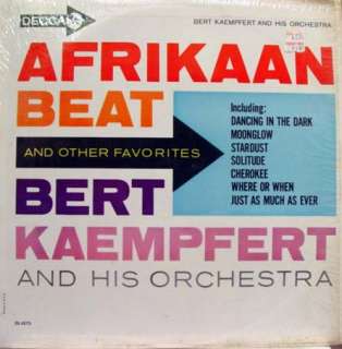 BERT KAEMPFERT afrikaan beat LP mint  vinyl DL 4273  